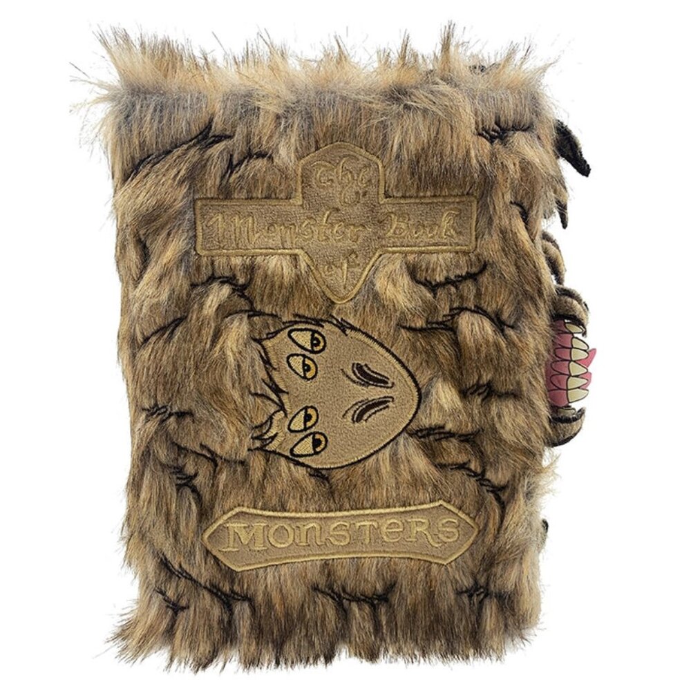 Harry Potter Monster Book of Monsters Plush Journal - Wizarding World Gifts